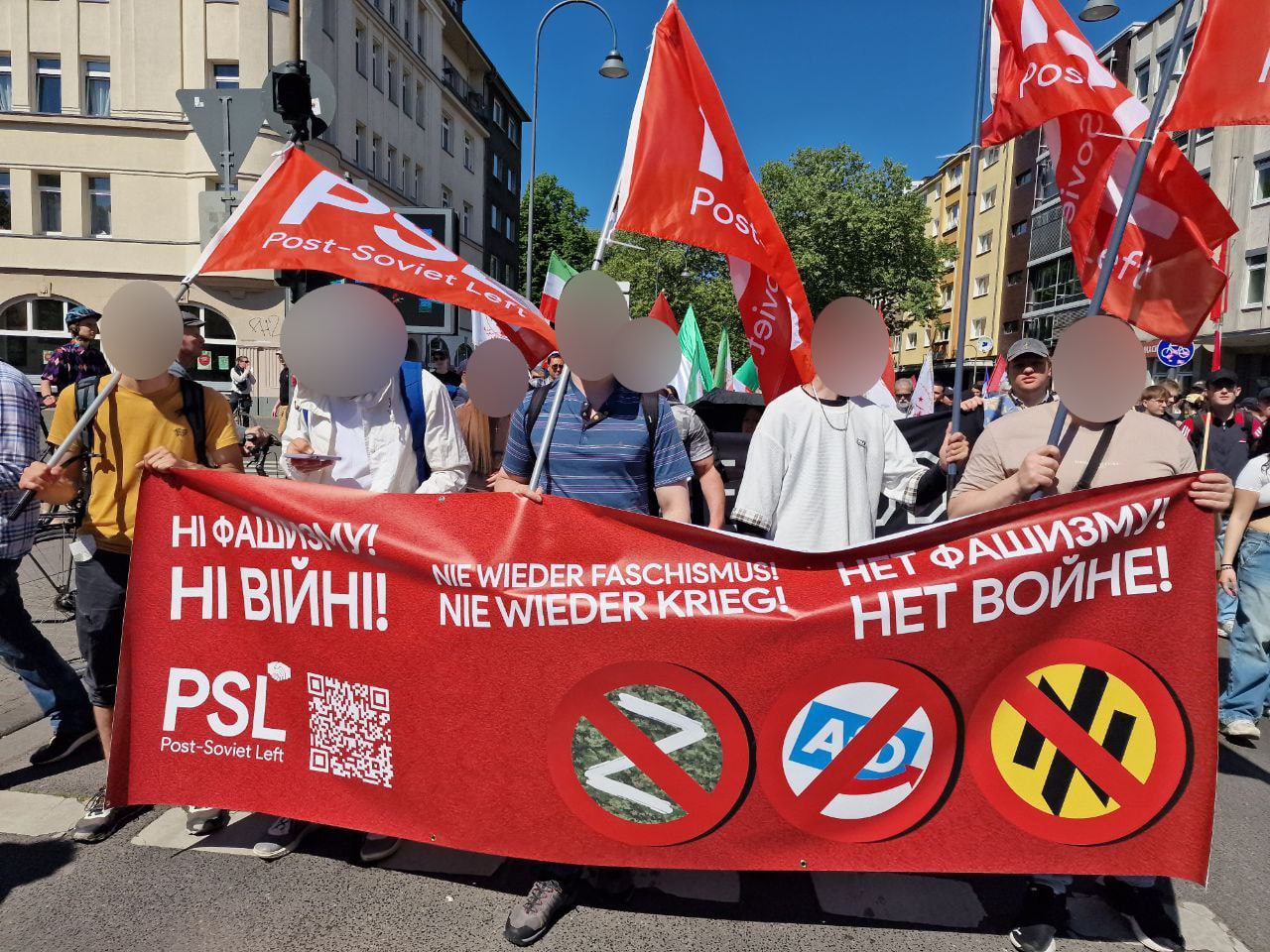 Первомай левых интернационалистов по всему земному шару